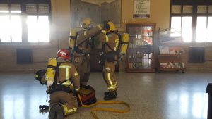 Realización de Simulacro de evacuación en Cáceres