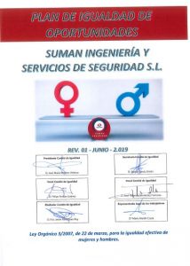 Plan de Igualdad de Suman Ingeniería y Servicios de Seguridad S.L.