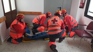 Realización de Simulacro de evacuación en Residencias para mayores.